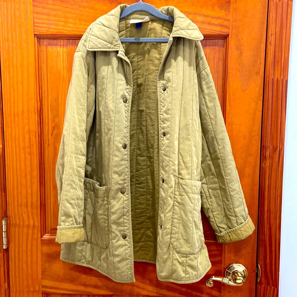 Universal Thread quilted jacket olive green xs